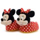 Pan010 Pantufla Minnie 4 Talles