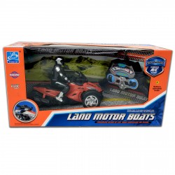 Yd898 Mu1916 Moto Radio Control Full A Pilas Con 4 Funciones