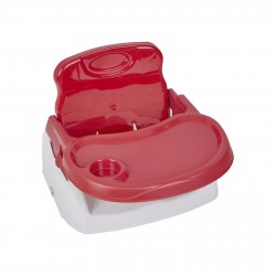 Okbb0289 Silla Booster De Comer Plegable Rojo Y Blanco