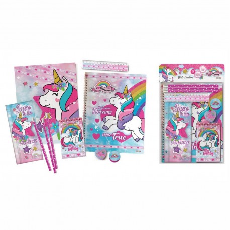 5065 Arre Unicornio. Set Escolar X 11 Piezas