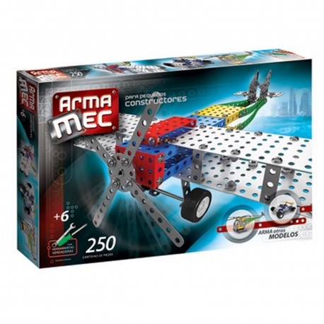 604 Mecano Caja Grande 250 Piezas