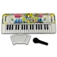 Mtk009A-Electronic Keyboard Con Microfono Y Atril 3 Colores