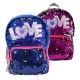 51466 Mochila Chica Sequins Con Estrella Backup Fun