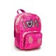 51466 Mochila Chica Sequins Con Estrella Backup Fun