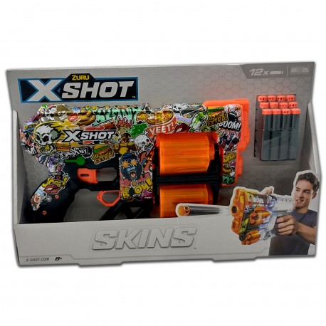 36517 X-Shot - Skins - Dread (12 Darts)