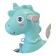 Okbb0304 Unicornio Mecedor 3 En 1 Celeste