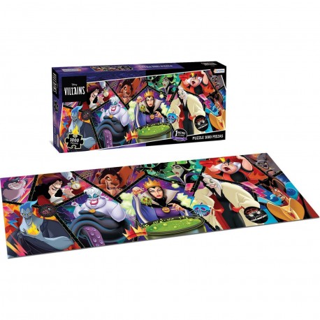 Dmd00113 Puzzle 1000 Piezas Villanos Disney 94X34 Cm