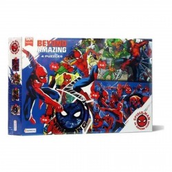 Vsp03313 4 Puzzles 2X482X56 Piezas 16X20 Cm Spider Man