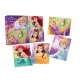 Dpu07506 4 Puzzles 4X56 Piezas 16X20 Cm Princesas