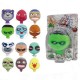 Tap00598 Stretchapalz Splats Head, Cabezas Aplastables Y Deformables