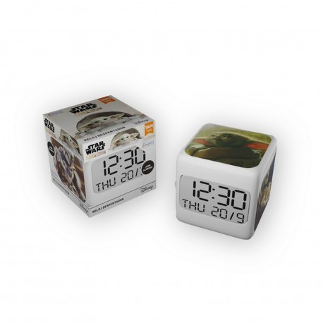 Lsw09815 Reloj Despertador Mandalorian