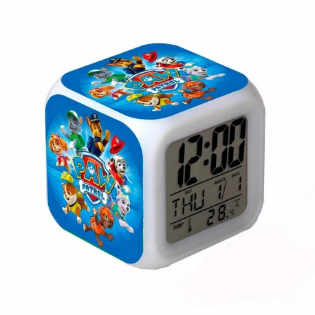 Spc09918 Reloj Despertador Paw Patrol