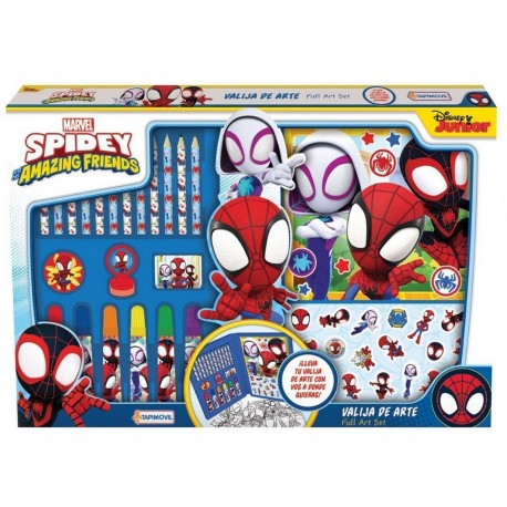 Vsp03286 Valija De Arte Full Spiderman