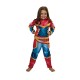 Cad 112210 Disfraz Capitana Marvel Con Luz Talle 2