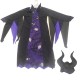 Cad 1026 Disfraz Malefica Talle 1