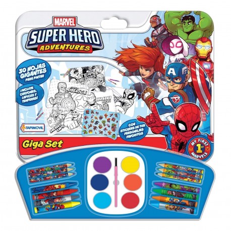 Vsp03298 Nuevo Giga Set Super Hero