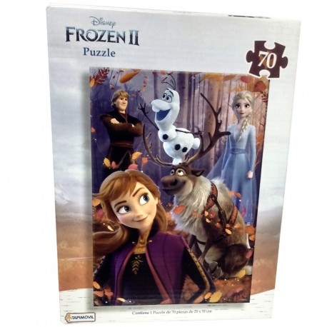 Dfz07839 Puzzle 70 Piezas 20 X 30 Cm Frozen Ii