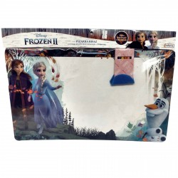 Dfz07840 Pizarra Bifaz P/Crayon Frozen Ii