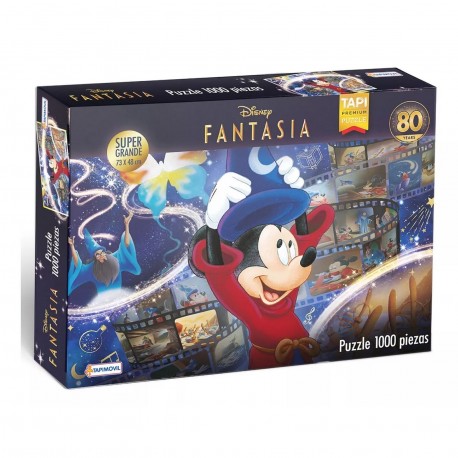 Dch07613 Puzzle 1000 Piezas Fantasia 73 X 48 Cm Mickey