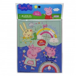 Epp06350 2 Puzzle 6Y9 Piezas En Blister Peppa