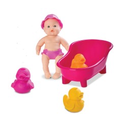 4502 Bebe Mania 11 Cm Baño En Blister