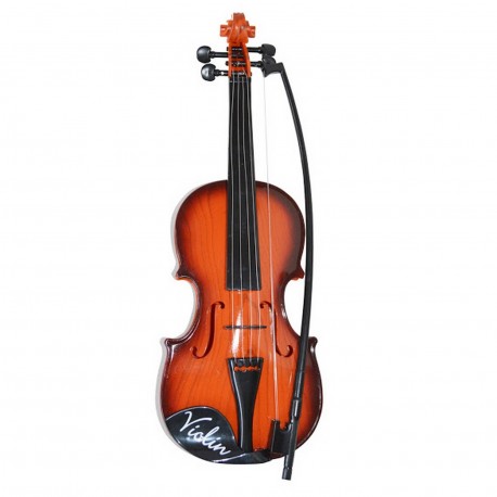 02901 Violin Simil Madera De 45 Cm Con Arco