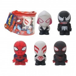 Vsp03269 Set 5 Muñecos Spiderman Estilo Funko Pop 12 Cm