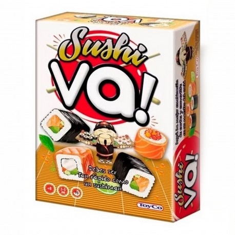 19015 Sushi Va Juego De Cartas Toyco