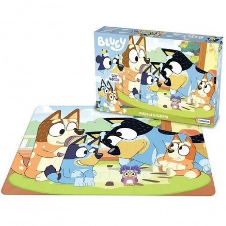 Blu01195 Puzzle Gigante 40 Piezas 48 X 33 Cm Bluey