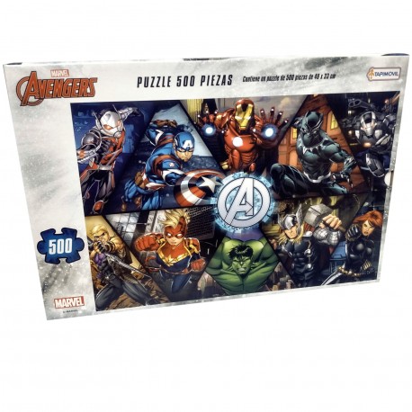 Vav03442 Puzzle 500 Piezas Avengers