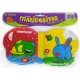 10122 Libro De Baño Animalitos Pvc Con Sonajero