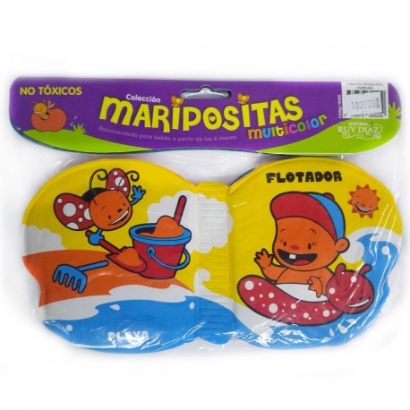 10123 Libro De Baño Juguetitos Pvc Con Sonajero