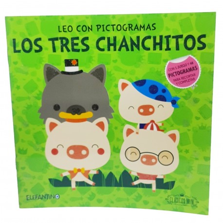 6387 Los Tres Chanchitos Con Pictogramas