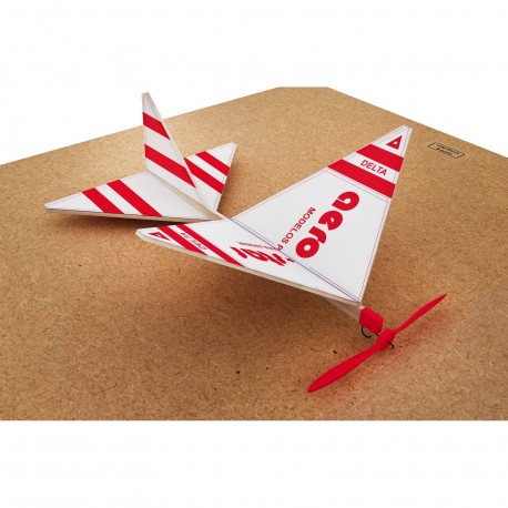 Delta Avion Madera Balsa Para Armar Aerostar