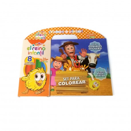 604 Set Actividades Portatil - Reino Infantil