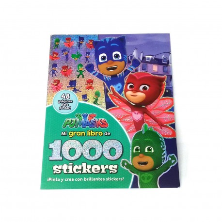 502 Libro Con Stickers - Pj Mask