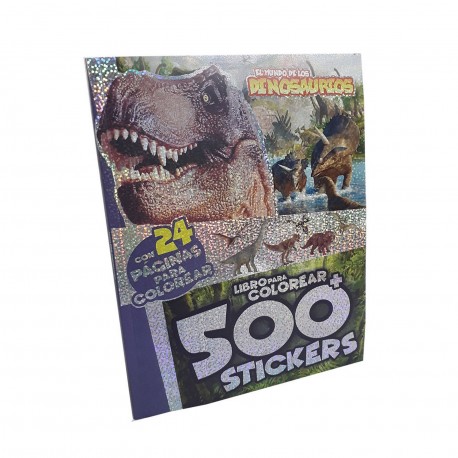 500 Stickers - Dinosaurios