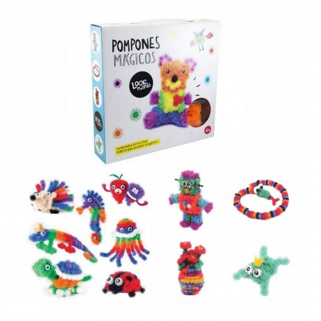 600116Es Pompones Magicos X 400 Unidades