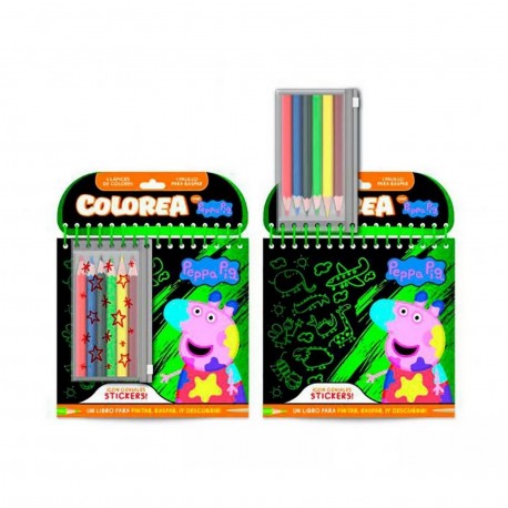 Colorea Activity Pad - Peppa Pig
