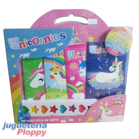 Valija De Arte Unicornio/Dino