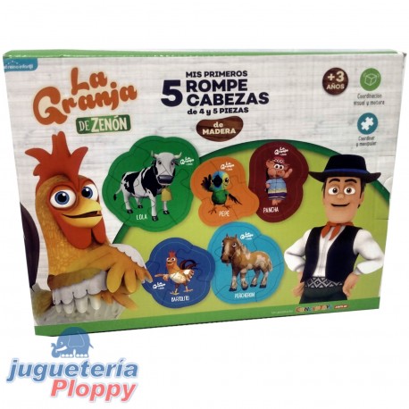 Puzzle X 5 Granja Zenon Madera