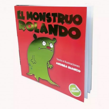 6016 Pictogramas - El Monstruo Rolando Con Stickers