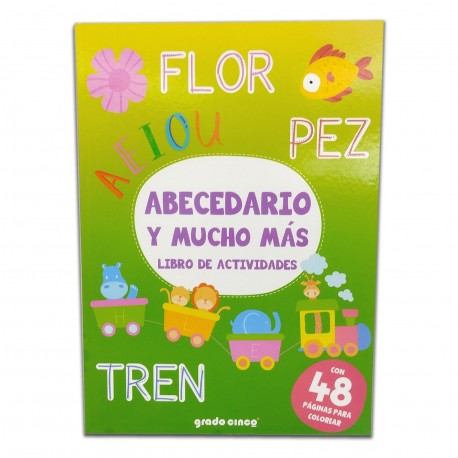 6054 Libro De Actividades - Abecedario Y Mucho Mas