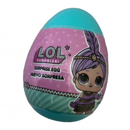Huevos Sorpresa 6 Cm Muñeco Y Stickers Lol