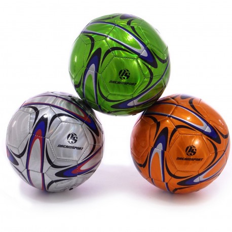 Pf17 Pelota Cuero Nro 2 Metalizada 3 Colores