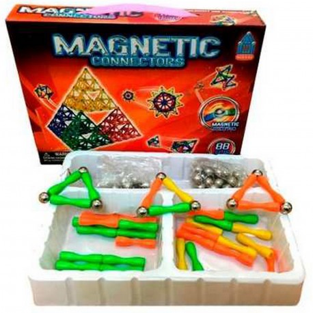 G004 Conectores Magneticos 30 X 22 88 Piezas 3D