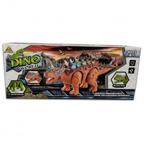 Bl6728 Muñeco Dinosaurio Camina Con Luz Y Sonido