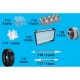 01-1101 Rasti Kit Nro 1 De Accesorios