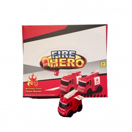 Nts0008 Camión Bombero Fricción X 12