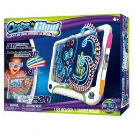 Dt37102 Pizarra Color Glow 3D (Tv)